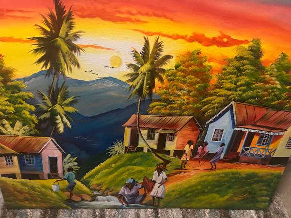 Oil painting from Jamaica 1