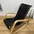 Crassevig Donolo Leather Bentwood Italian Rocking Chair 10 thumbnail