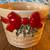 Christmas Planter Pot with Red Bow, Pine, and Berries or Mistletoe 5 thumbnail