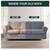 Sofa Cover  (Grey) 4 thumbnail