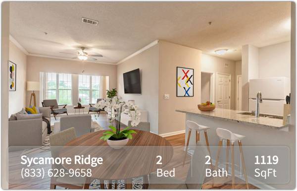 $1,223 / 2 habitaciones - 1119ft2 - ¡Mira estas vistas! Te encantará esta ubicación y este apartamento de 2 habitaciones y 2 baños! (Gainesville)63736026401153120