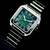 2023 Cartier Santos de Cartier Large Green Dial Steel WSSA0062 2 thumbnail