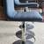 The Foundry - Modern Adjustable Bar Stools - Set of 3 Blue Swivel Bar Chairs (Su 3 thumbnail