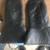Vintage thick leather motorcycle/ skoi mittens wool lining 1 thumbnail