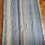 8x10' Blue striped large wool area rug 2 thumbnail