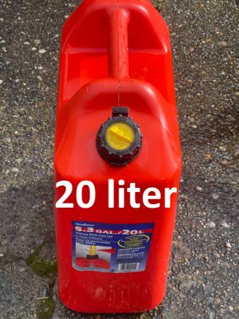 Multi Sized Jerry Cans for sale 1