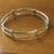 Sterling silver bangle bracelets, fundraiser for LA fire victims 14 thumbnail