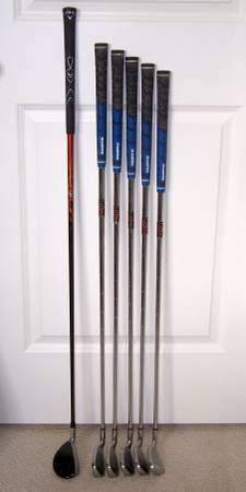 CALLAWAY DIABLO EDGE GOLF CLUB SET – 6, 7, 8, 9 IRONS & P PLUS 3H - RH 1