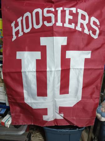 Indiana University IU Hoosiers flag 24x36 1