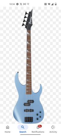 Ibanez rgb300 4 string bass 1