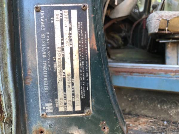 1971 International Loadstar 1600 - $1,200 (Olympia)63617141230465123