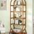 New Other ByBlight Eulas 70.87” Tall Brown Wood 5 Shelf Bookcase 2 thumbnail