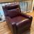Maroon Leather Power Recliner Chair 1 thumbnail