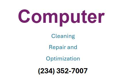 Computer Cleaning and Optimization 1