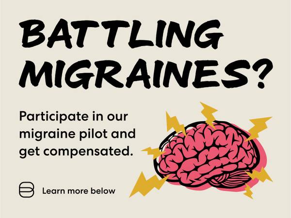 ¿Padeces migrañas? Prueba una nueva aplicación de IA y recibe pago63841744670979120