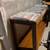Solid Wood Console / Sofa Table with Glass Top – Good Condition 3 thumbnail