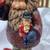 CHRISTMAS Stocking Holder Hanger Santa Claus HEAVY 9 thumbnail