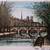 Legendary French Artist Bernard Buffet--"Le Pont Neuf" 1968 Print 2 thumbnail
