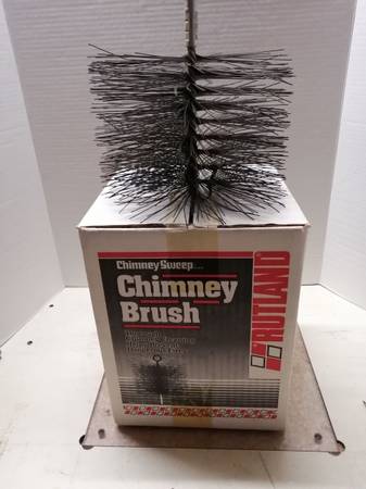 Chimney Brush, Wire, 8" Round 1