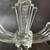 Vintage 30s Art Deco Pressed Glass Candelabra Candlestick 2 thumbnail