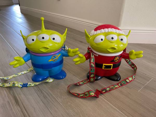 Disney Parks Toy Story Alien Popcorn Buckets 1