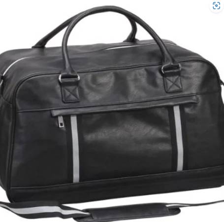 Preferred Nation Cooper Duffle - Black Durahyde Duffel Bag 1