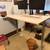 White adjustable standing desk - large 1 thumbnail