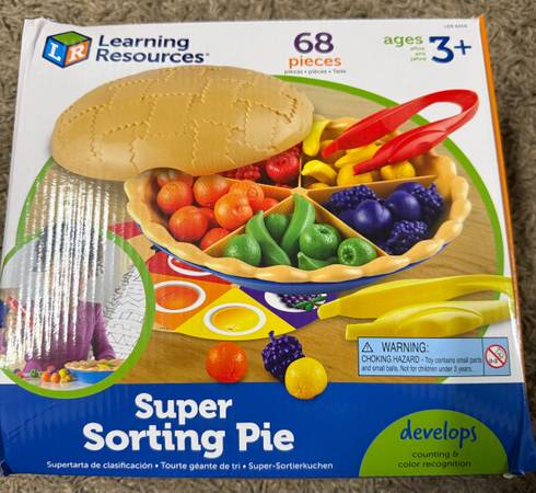 Super sorting pie toy 1