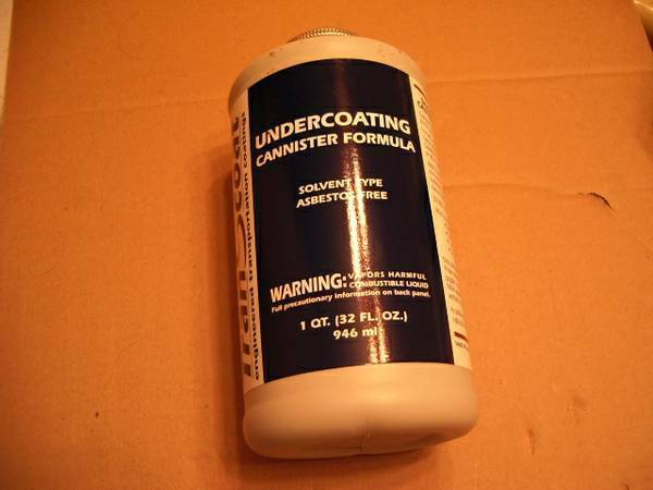 Quart of Undercoating 1
