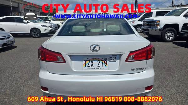 CITY AUTO AIRPORT***2011 Lexus IS IS 250 Sedan 4D*** - $14,800 (Honolulu)63617620615681123