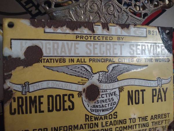 Vintage hargrave secret service original - $200 (Maryville)62972000561537122
