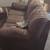 FREE large couch brown three seat 1 thumbnail