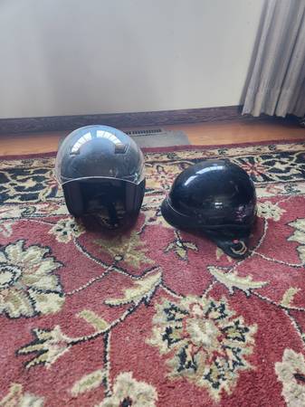 Motorcycle Helmets. 1