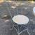 3 Ice Cream Parlor chairs and table 4 thumbnail