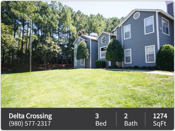 $1,626 / 3br - 1274ft2 - We have the perfect 3 bed 2 bath for you and your pets! Tour today! (Charlotte)63925335976195122
