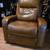 Recliner brown leatherlike 7 thumbnail