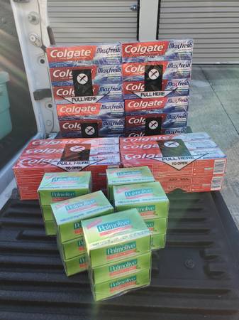 Colgate toothpaste Palmolive bar soap 1