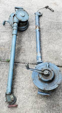 WWII Bomb Hoist (Two) 1