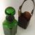Vintage Glass Decanter with Leather Holder 1 thumbnail