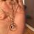 23 Inch Italian 18K Yellow Gold Necklace with Butterfly Pendant 5 thumbnail