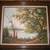 LARGE VINTAGE ITALIAN GENRE LANDSCAPE FIGURES COROT STYLE FRAMED ART 2 thumbnail