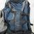 LL BEAN Large Blue Canvas Nylon Duffel Bag Backpack 3 thumbnail