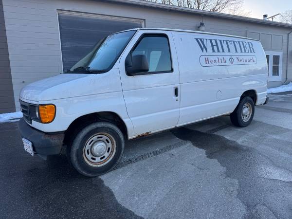 2005 Ford Econoline Work Van Runs Good! Cheap Van! 1
