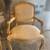 Pair of Vintage French whitewashed arm chairs 2 thumbnail