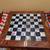 Vintage Porcelain Tile Chess Set>Carved Case> Never Used 1 thumbnail