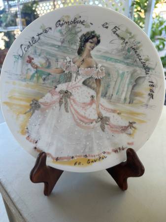 Gone with the wind plate 1