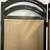 Room Screen 3 Panel Divider Fabric and Metal 72" Tall x 55" Wide total 10 thumbnail