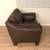 Rich Chocolate Brown Leather Couch 2 thumbnail