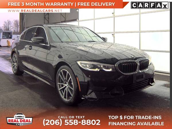 $309/mes - 2019 BMW Serie 3 330iSedán - $19,999 (9326 Evergreen Way Everett,)63622802042113123