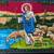 Vintage Velvet Tapestry Good Shepherd large 39"x57" Religious Art 4 thumbnail